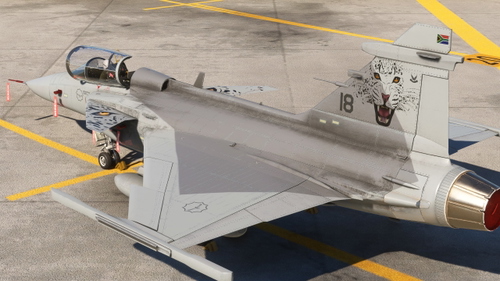 DeimosInc Griffin (Fictional) South African Air Force  Saab Gripen
