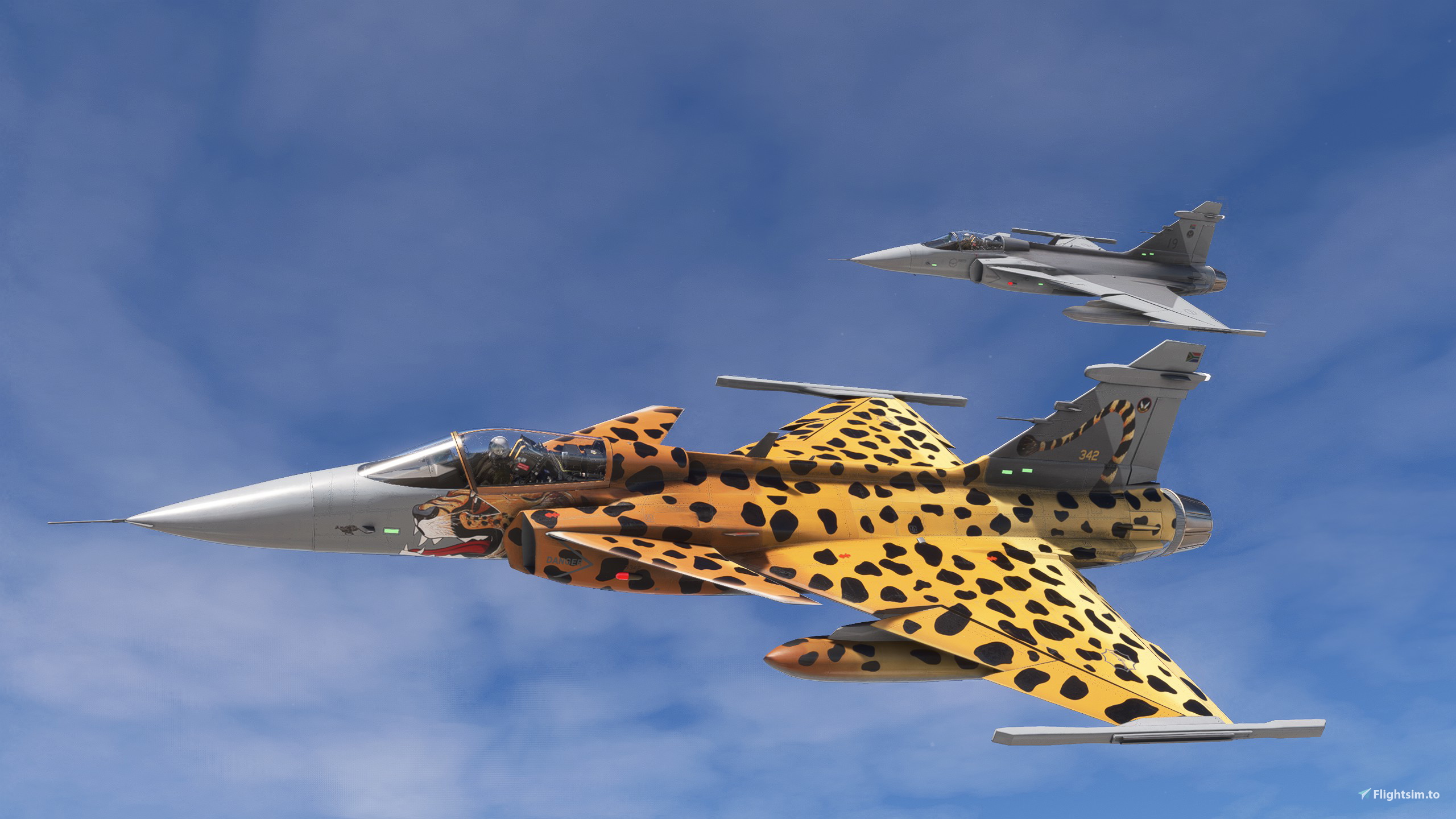 DeimosInc Griffin South African Air Force (Spotty) - Aircraft