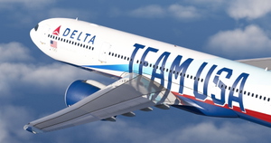 Delta Airlines - N411DX (TEAM USA) HeadWind A330-900neo thumbnail 2