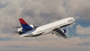 Delta ("Colors In Motion" - N813DE) - TFDi MD-11 thumbnail 4