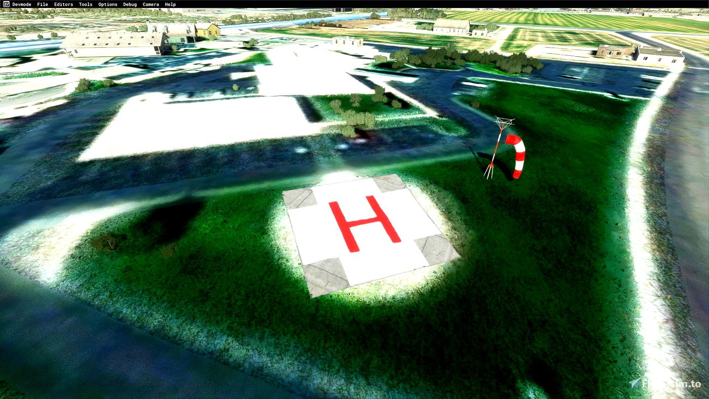 Delta Community Hospital Heliport Pour Microsoft Flight Simulator MSFS Delta community hospital heliport pour microsoft flight simulator msfs