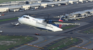Delta Connection (SkyWest) (Fictional) - Asobo ATR 42 thumbnail 2