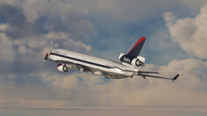 Delta ("Ron Allen" - N815DE) - TFDi MD-11 thumbnail 3