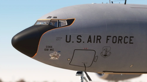 KC-135 New Jersey ANG Tiger Tail - Delta Simulations KC-135