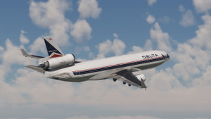 Delta (Widget - N807DE) - TFDi MD-11 thumbnail 2