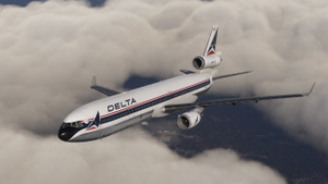 Delta (Widget - N807DE) - TFDi MD-11 thumbnail 3