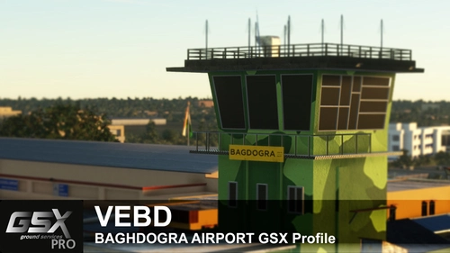 🇮🇳 Design India VEBD GSX profile | Baghdogra International Airport
