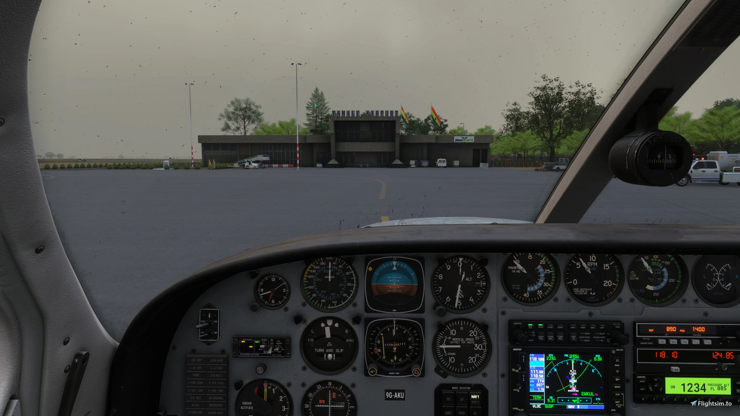 DGLE Tamale International Airport - Ground View