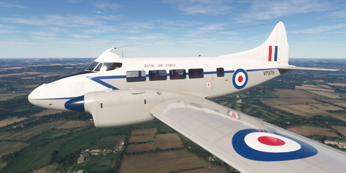 DH-140 Devon VP976 of 207 Sqn at RAF Northolt