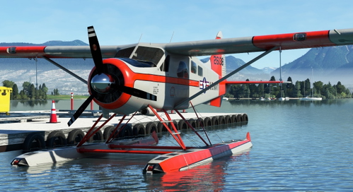 DHC-2 Beaver U.S.Navy  livery for Amphibian and wheels.