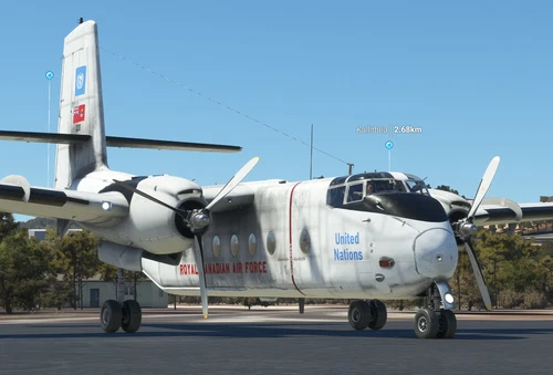 DHC-4 Caribou Royal Canadian Air Force (United Nations Mission)