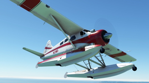 DHC2   Beaver N2MD livery