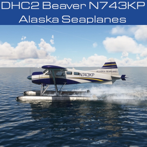 DHC2 Beaver Alaska Seaplanes N743KP