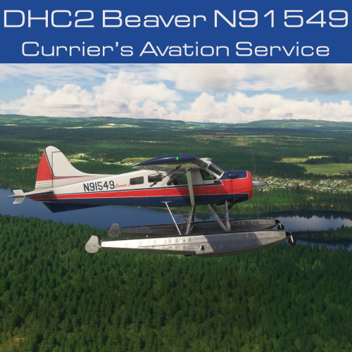 DHC2 Beaver Currier's Aviation Service N91549