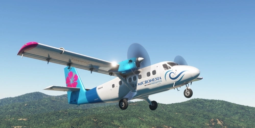 DHC6-100 EA Micronesia FREIGHTER Twin Otter