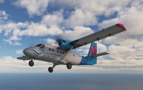 DHC6-100 EA Micronesia PAX Twin Otter