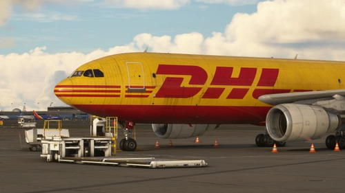 DHL (Dirty) (D-AEAL) - iniBuilds A300F