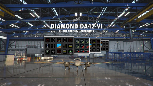 Diamond DA42 VI Stream Deck Profile & Checklists