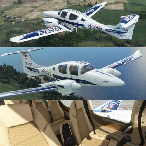 Diamond DA62 Red Bull