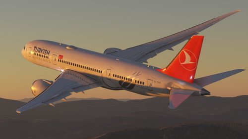 [DIRTY 8K] Turkish Airlines Dreamliner - (Kuro 787-8 V2) 
