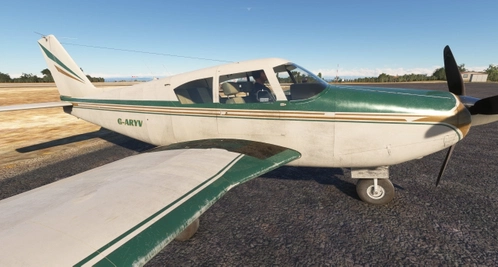 DIRTY A2A Piper PA-24 Comanche G-ARYV variant