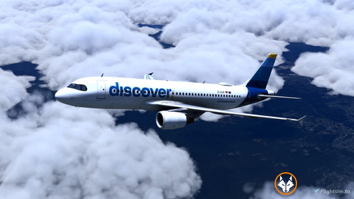 DISCOVER AIRLINES [8K] - FENIX A320 - D-AIUR by BLACKLIVERIEZ