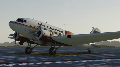 Douglas  DC-3 Aero California  XA-JIE