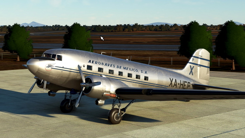 Douglas  DC-3 Aeronaves de Mexico XA-HEP