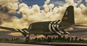Douglas C-47 - "Band of Brothers D-Day" / USAAF 91st Troop Carrier Squadron thumbnail 4