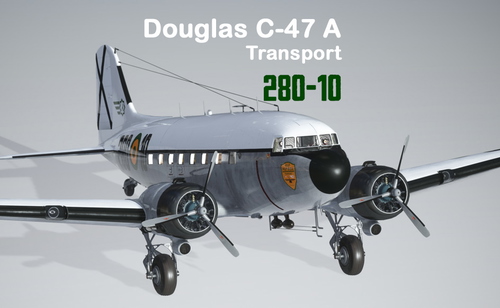 Douglas C-47 a Alandalus OS Transport