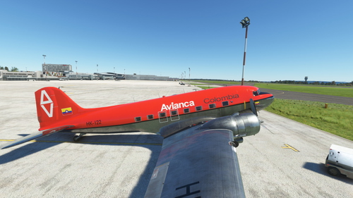 Douglas DC-3 - Avianca Colombia HK-122 x 2 cockpits
