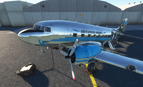 Douglas DC-3 - South African Airways - ZS-BXF