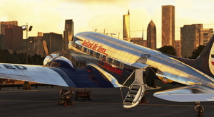 Douglas DC-3 - United Air Lines Mainliner thumbnail 3