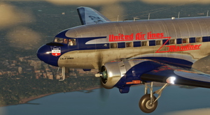 Douglas DC-3 - United Air Lines Mainliner thumbnail 4