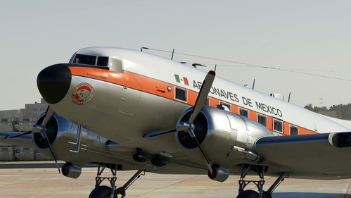 Douglas DC-3  Aeronaves de mexico XA-GUQ
