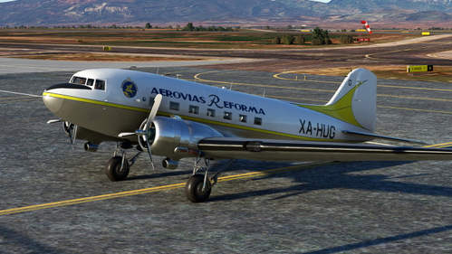 Douglas DC-3  Aerovias Reforma XA-HUG