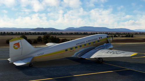 Douglas DC-3 Aeronaves Alimentadoras XA-GUF
