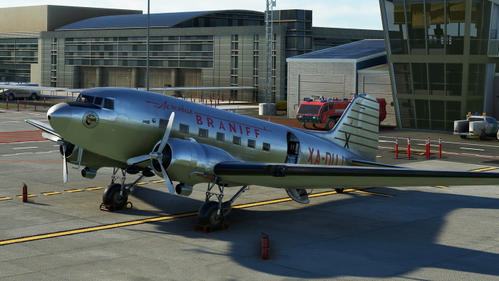 Douglas DC-3 Aerovias Braniff XA-DUJ