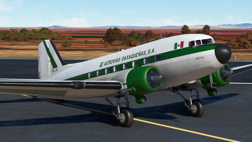 Douglas DC-3 Aerovias Oaxaquenas XA-JII
