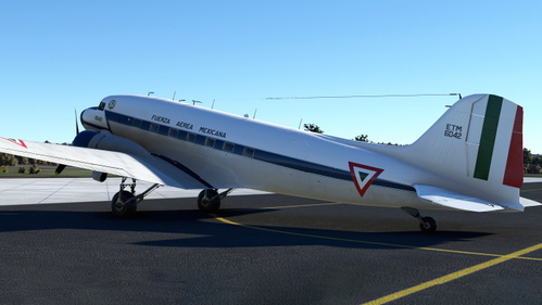 Douglas DC-3 Fuerza Aerea Mexicana  ETM6042