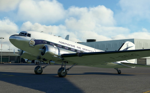 Douglas DC-3 Normandie Air Services F-BEIG