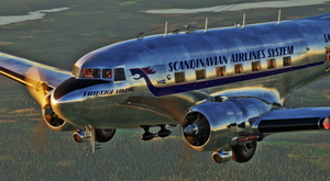 Douglas DC-3 - SAS Scandinavian Airlines System thumbnail 3
