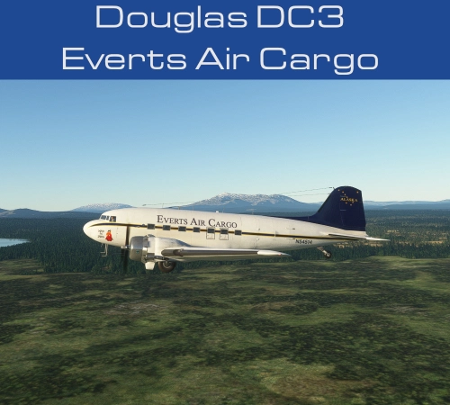 Douglas DC3 Everts Air Cargo