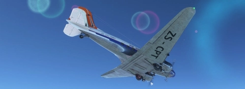 Douglas DC3 South African Airways Livery