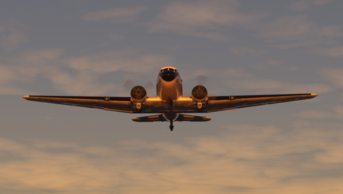 Douglas DC3 "Turkish Delight - N3291" (8K)