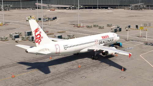Dragonair B-HSJ, B-HSM & VR-HYS for Fenix A320 (IAE) (4K)