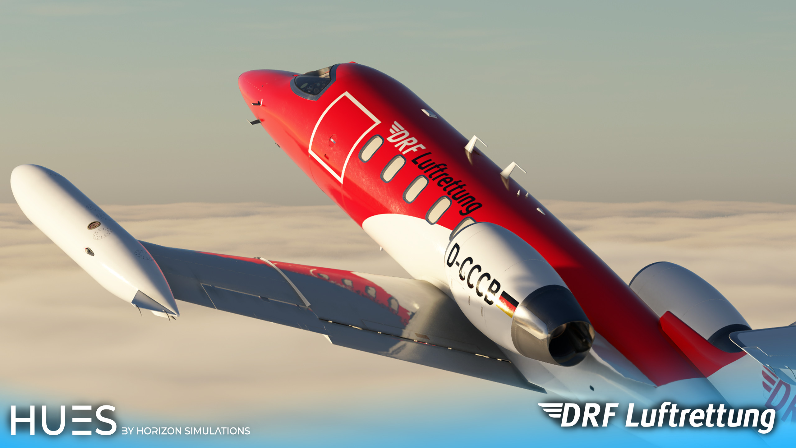 DRF Luftrettung D-CCCB | FSW Learjet 35A - Image 1