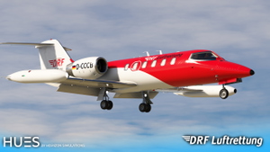 DRF Luftrettung D-CCCB | FSW Learjet 35A thumbnail 4