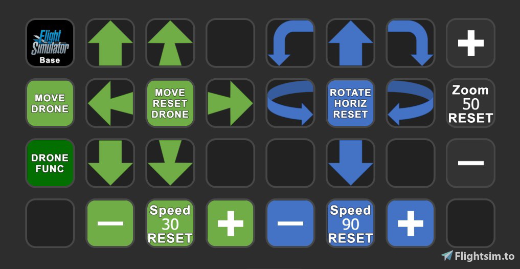 Drone control and drone camera - AAO Scripts & StreamDeck XL profile - Image 1