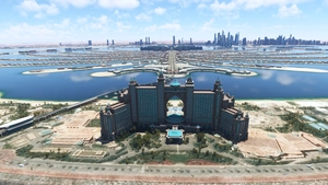 Dubai landmarks merge ORBX + iniBuilds thumbnail 3